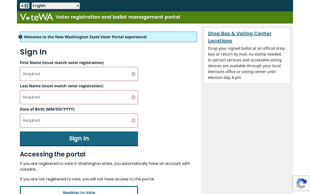Kennewick residents directory VoteWA lookup